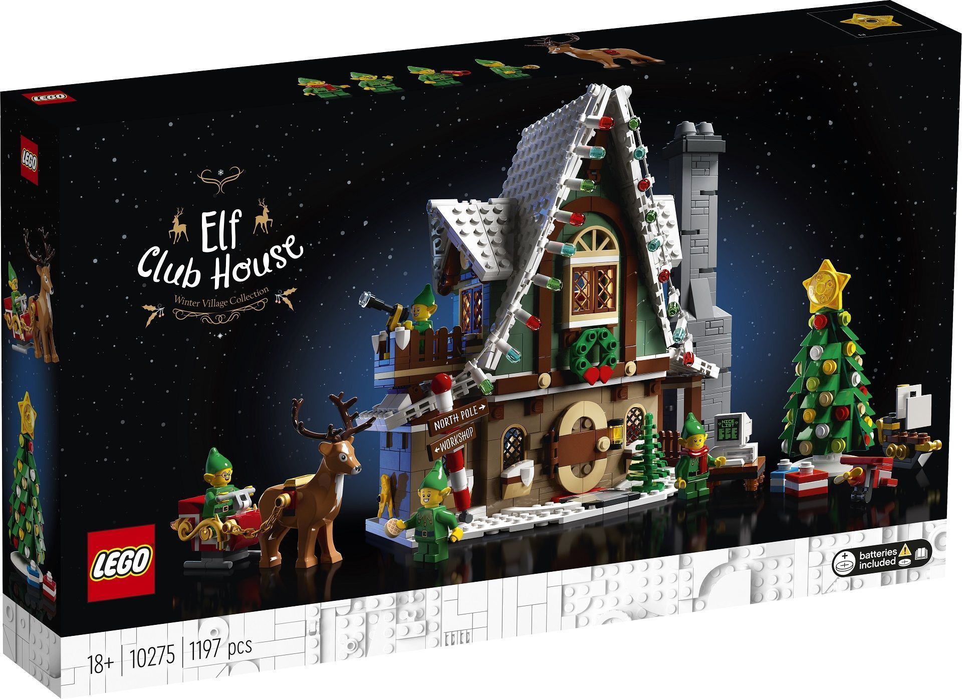 Porta la magia del Natale a casa tua con la LEGO® Elf Club House