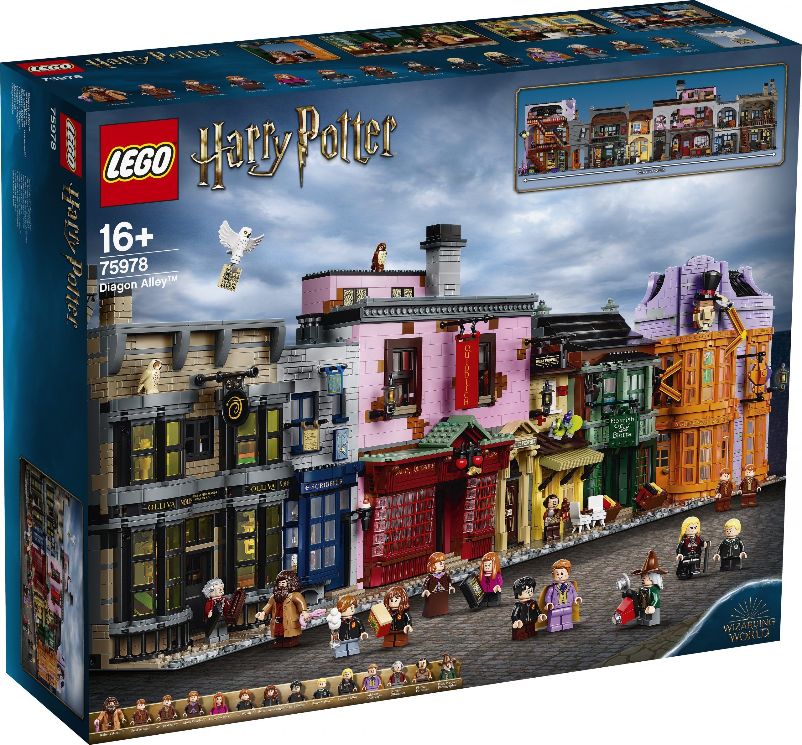 I magici mondi di LEGO e Harry Potter si uniscono di nuovo con il nuovo set LEGO Diagon Alley