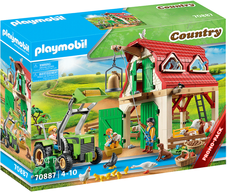 Fattoria con trattore ed animali PLAYMOBIL