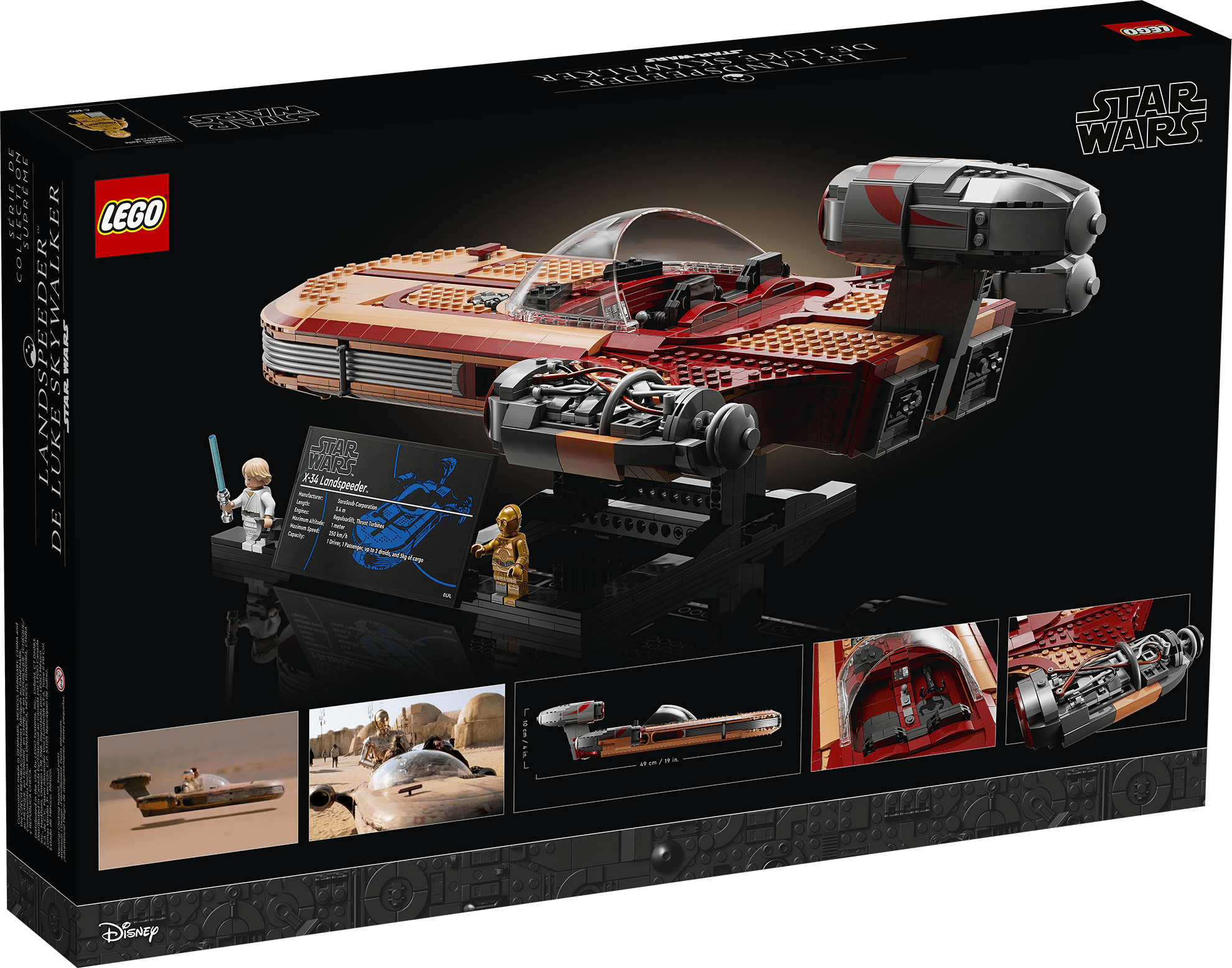 LEGO Luke Skywalker X-34 Landspeeder