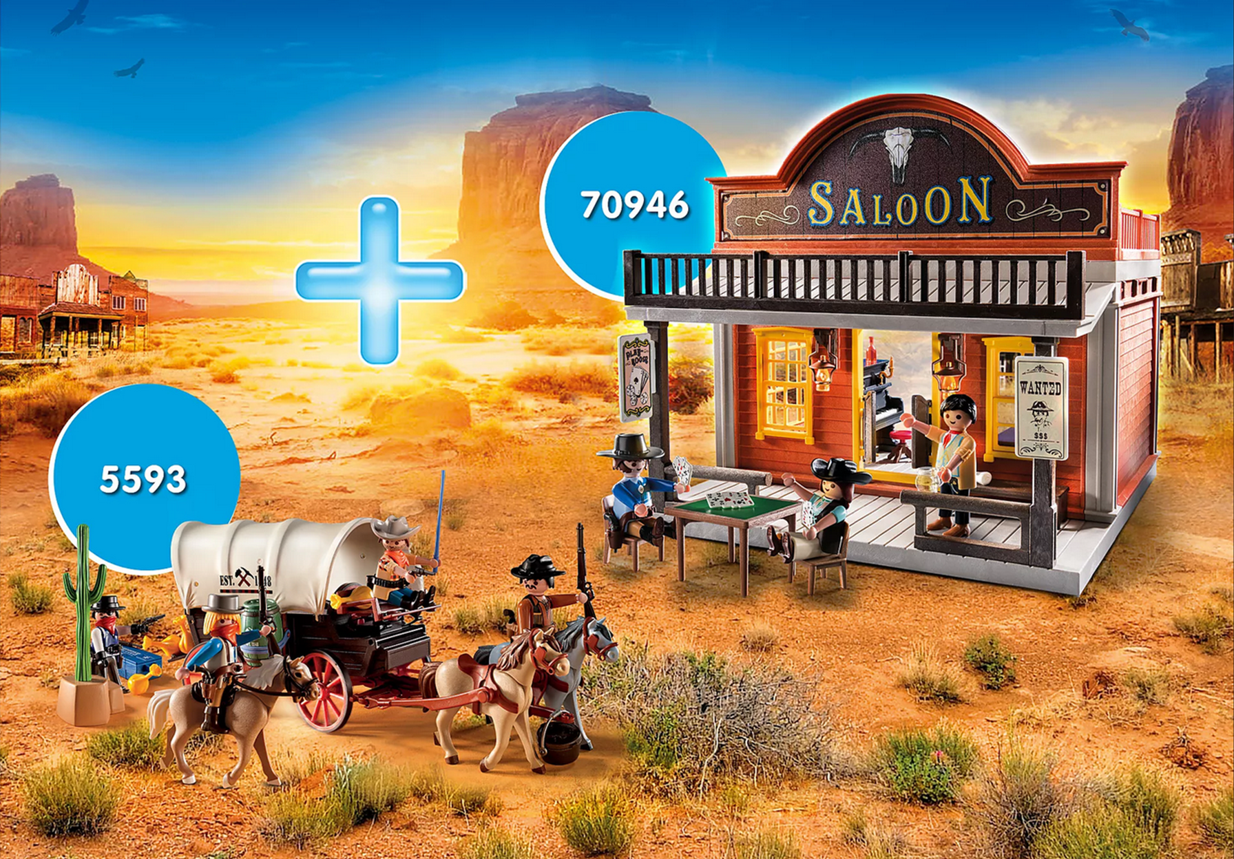 Super Promo Bundle Western PLAYMOBIL